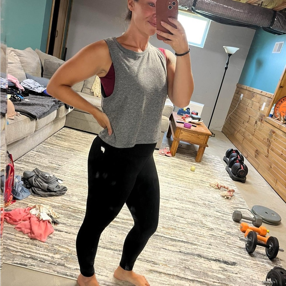 Fabletics Gray Tank Top